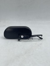 Ray Ban Unisex Rectangle Eyeglasses Matte Black With Demo Lens RX6335