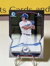 2023 Bowman Chrome - Prospect Autographs Chris Newell #CPA-CN (AU, RC)