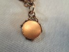Fabulous Antique Gold Filled Ornate Locket & Mesh Chain — photo 5