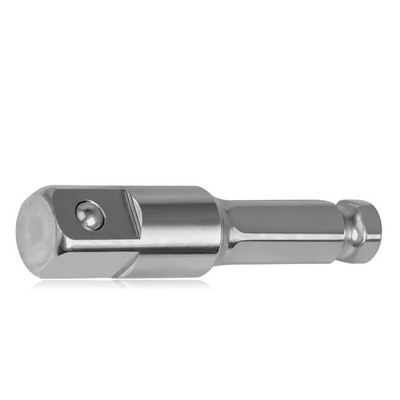 7/16 Hex to 1/2 Square Socket Adapter Drive Converter, Impact Driver Bit