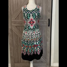 Eliza J 4 a-line Aztec print dress