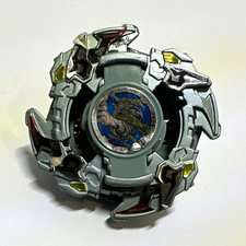 Beyblade Metal Spinning Top Toy w/ Dragon Emblem, Gray/Silver, Ages 8-11