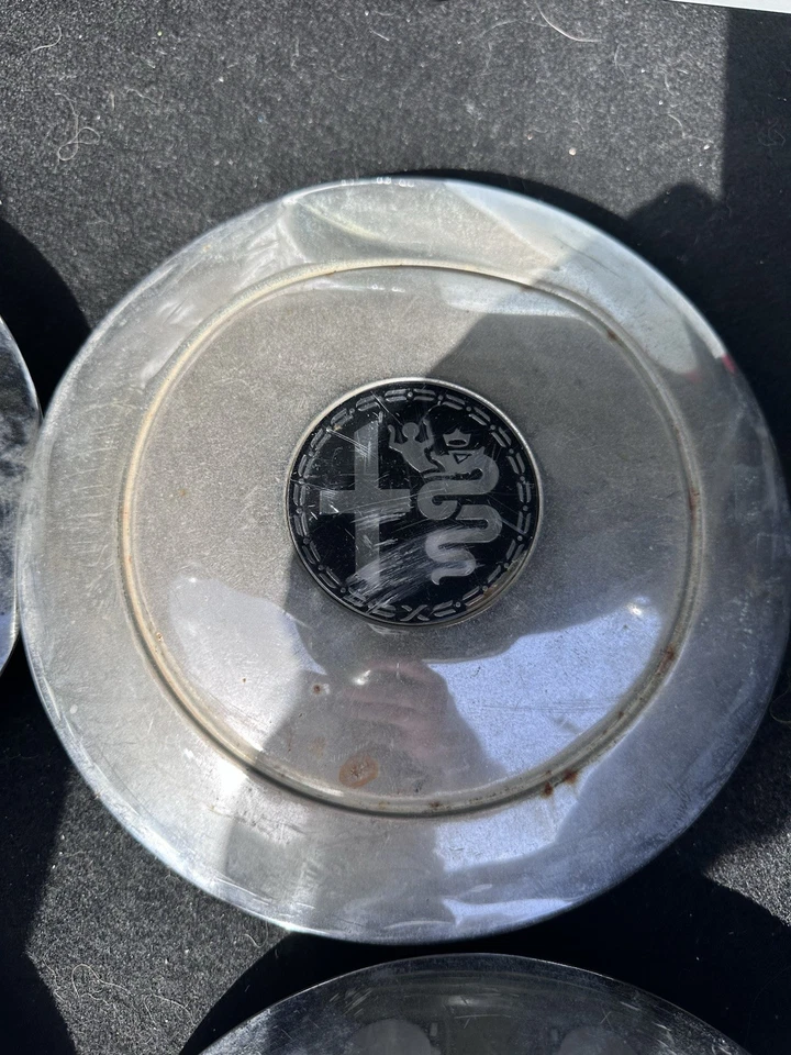 Alfa Romeo Giulia SS GT Spider Viberti Originali Cerchi Cerchioni Borchie - Imagem 3 de 4