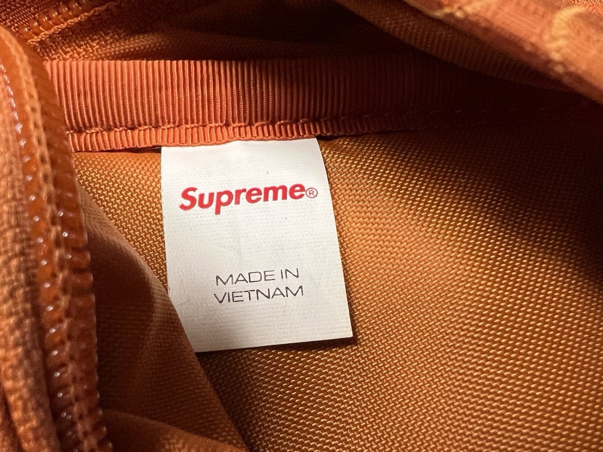 Supreme Sling Bag Orange FW21 Authentic Crossbody Backpack Travel