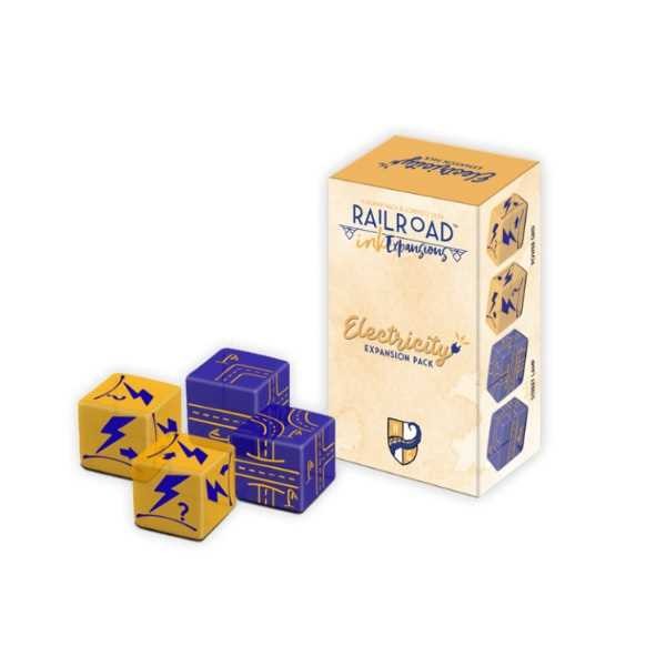 Railroad Ink Challenge: Дополнение к Electricity Dice