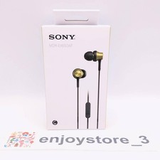 Sony MDR-EX650AP In-Ear Headphones Brass Housing Mic Remote Brass Brown TQ