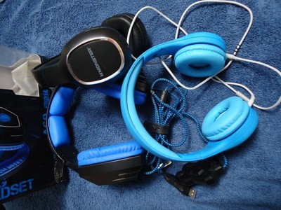 Lilgadgets headset lgcr-03, Sades gaming & Monster gaming Headsets w/Free ship