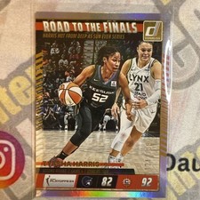 2025 Donruss WNBA #8 Tyasha Harris Road to the Finals Second Round /199