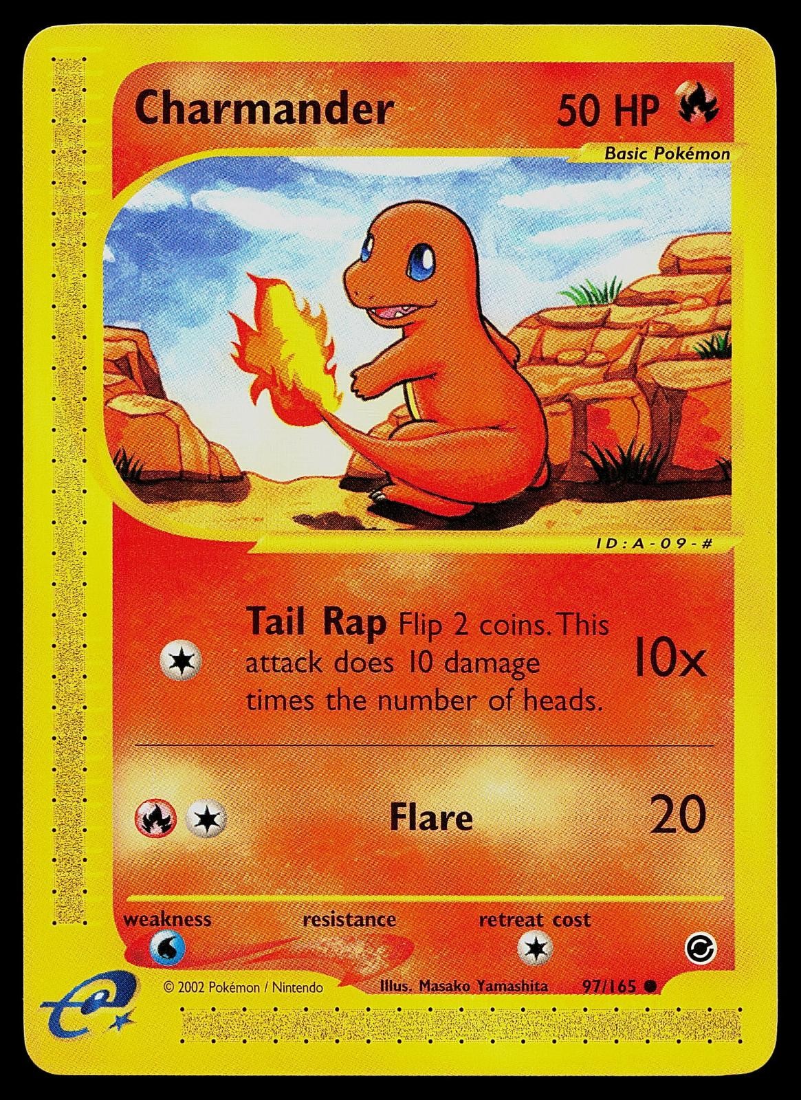 Pokemon Card - Charmander Expedition Base Set 97/165 Common