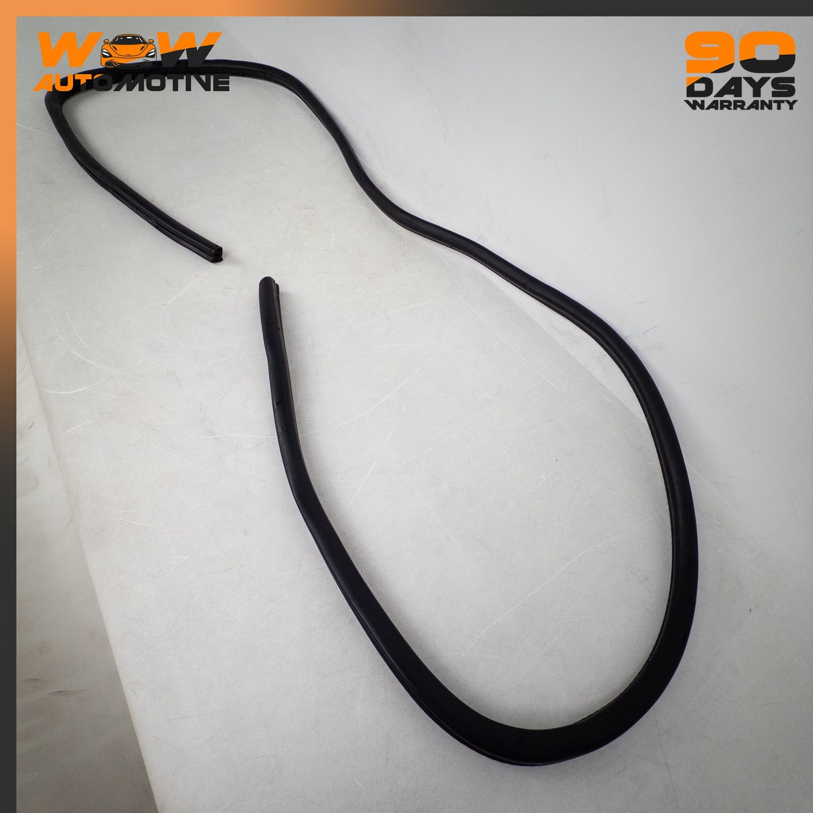 04-17 BENTLEY CONTINENTAL GTC FRONT HOOD BONNET RUBBER WEATHERSTRIP SEAL OEM