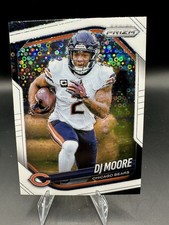 2025 Panini Prizm - D.J. Moore #92 White Disco Prizm