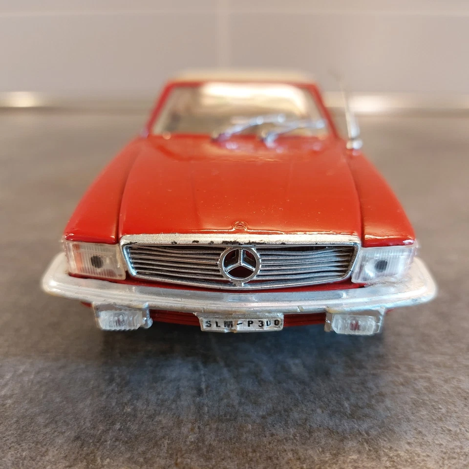 MERCEDES BENZ 450 SL Cabriolet POLISTIL S 86 scala 1/25 Made in Italy - Immagine 3 di 4