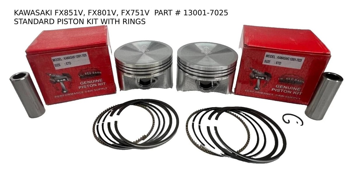 MASTER REBUILD KIT FIT KAWASAKI FX751V FX801V FX850V PISTONS