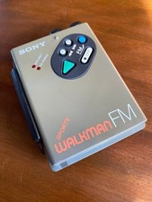 Sony Cassette Walkman WM-F5 Then Retro AS-IS