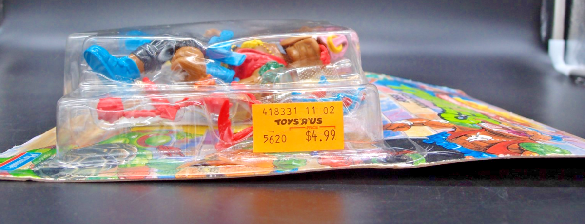 Wacky Action RARE 1991 Teenage Mutant Ninja Turtles Headspinni