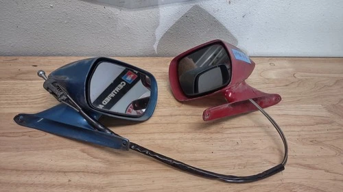 1969 1970 MUSTANG FASTBACK  BULLET MIRRORS C9 ZB 17743 17713 MACH SHELBY