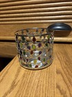 NEW, Bath & Body Works Holiday Christmas Lights. Three Wick Silver Candle Holder — photo 4