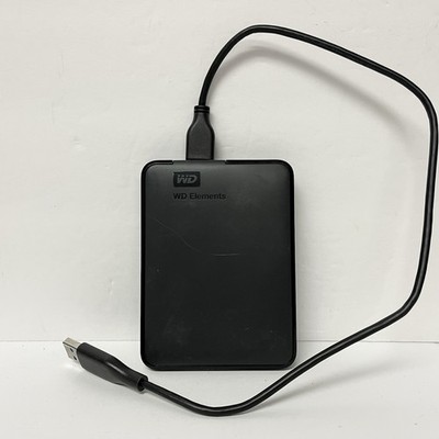 WD Elements 2TB Portable HDD WDBUZG0020BBK-EB - Works Well - Authentic Genuine