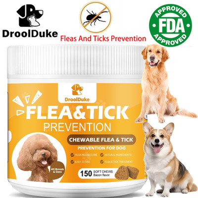 150 Soft Chews Dogs Insects Prevention Chewable for Dogs Natural Pest Control