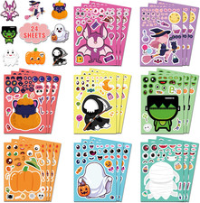 Halloween Party Favors,Halloween Stickers,DIY Crafts Stickers for Kids
