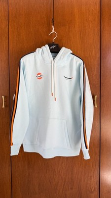 McLaren Formula 1 Team Gulf Hoodie XXL Blue Orange Official F1 by Castore