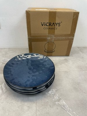 Vicrays Speiseteller 4er Set, 26,7 cm, rund BRANDNEU 