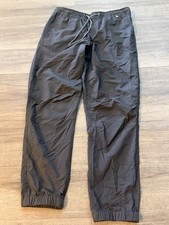 Hurley Men  s Pacer Stretch Twill Jogger Size M Black Gym Training EUC