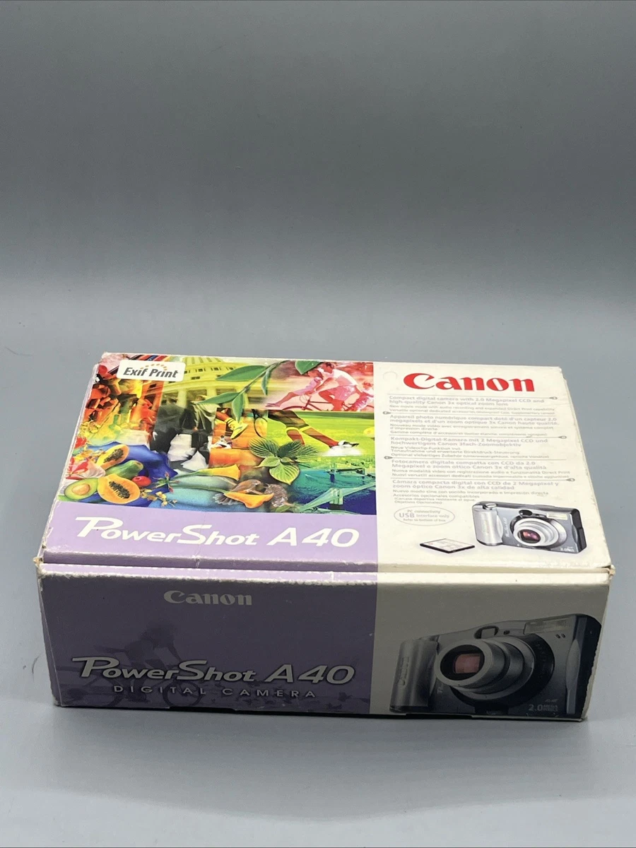 Canon PowerShot A40 Digital Cameras for Sale - Shop New & Used