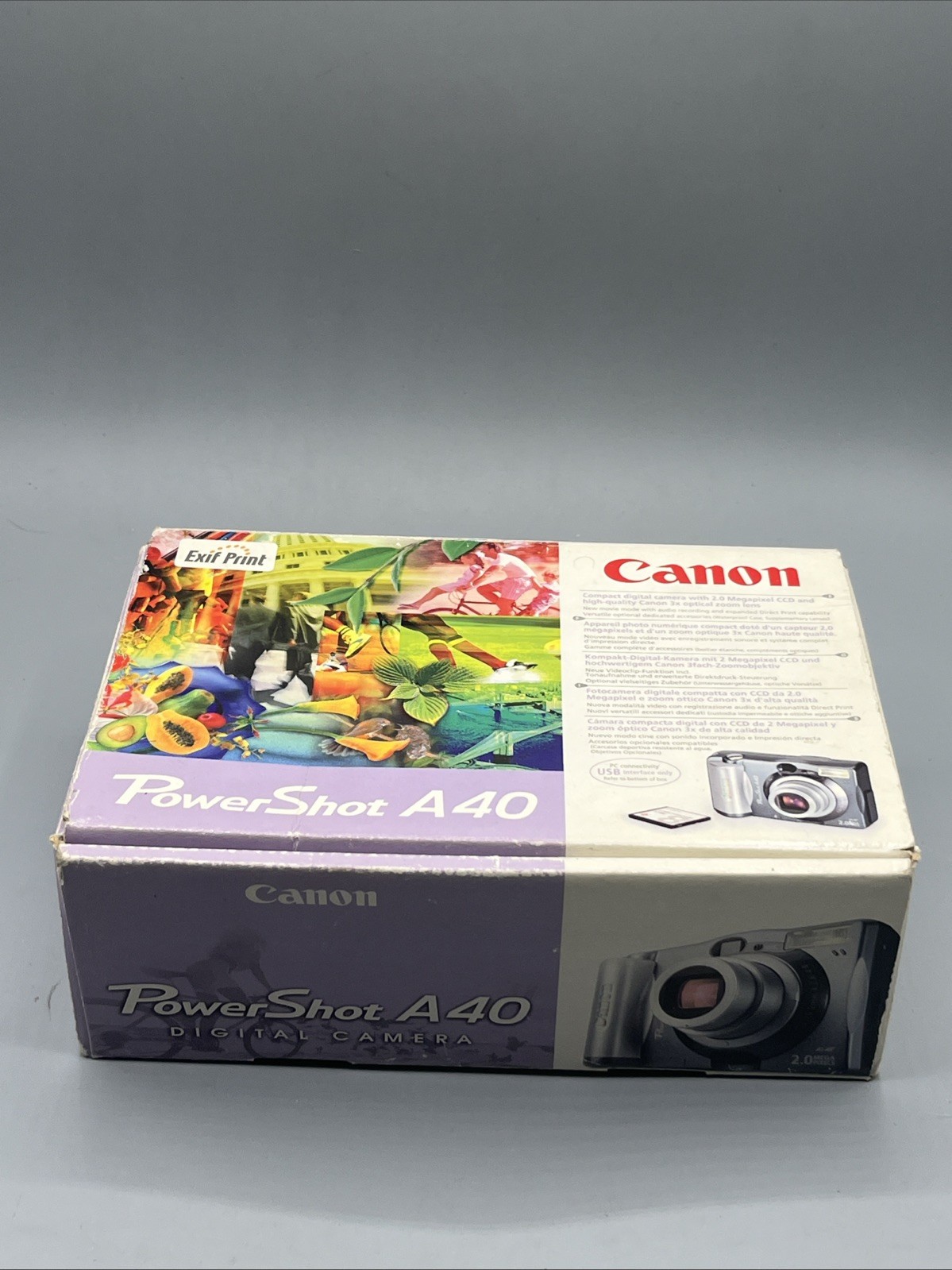 Canon PowerShot A40 vintage camera equipment - eBay listing photo 2