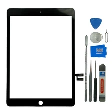 Digitizer for iPad 9 Touch Screen Replacement Front Glass Incl. Toolkit - Black