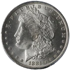 1885-O Morgan Silver Dollar PCGS MS64 Blast White Nice Strike STOCK