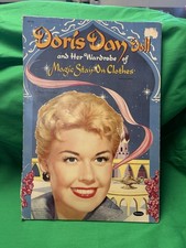 Vintage Original 1957 Doris Day Paper Doll/Whitman Publishing/Tons Of Clothes 
