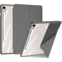 HüLle Mit Klappe FüR Galaxy Tab S10 FE/S9 FE/S9 Dux Ducis Case Transparent/Grau