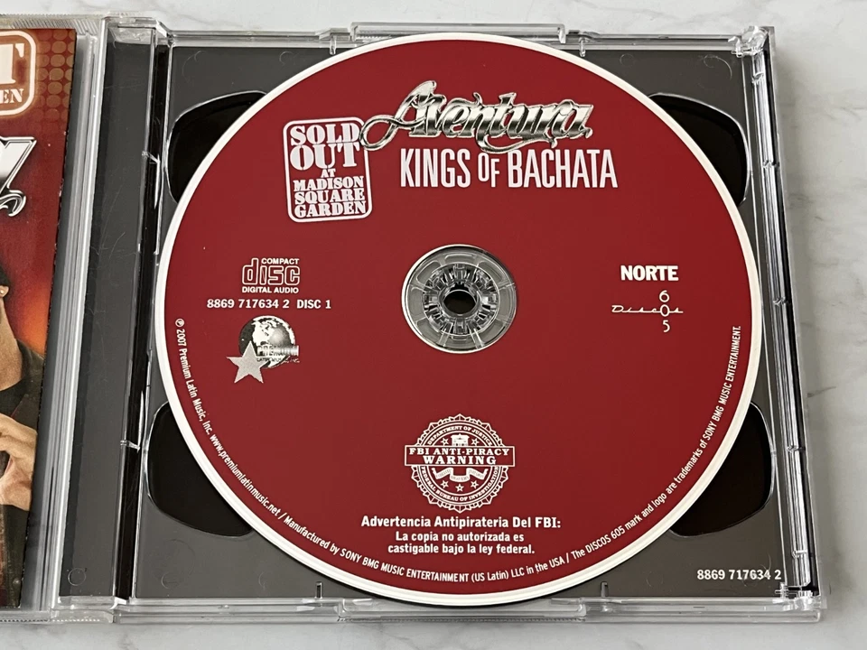 Aventura Sold Out At Madison Square Garden K.O.B 2 CD ORIG. 2007 w/Hype Sticker! Foto 2 de 4