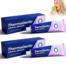 2PCS Denture Adhesive, Thermoplastic All-Day Comfort...