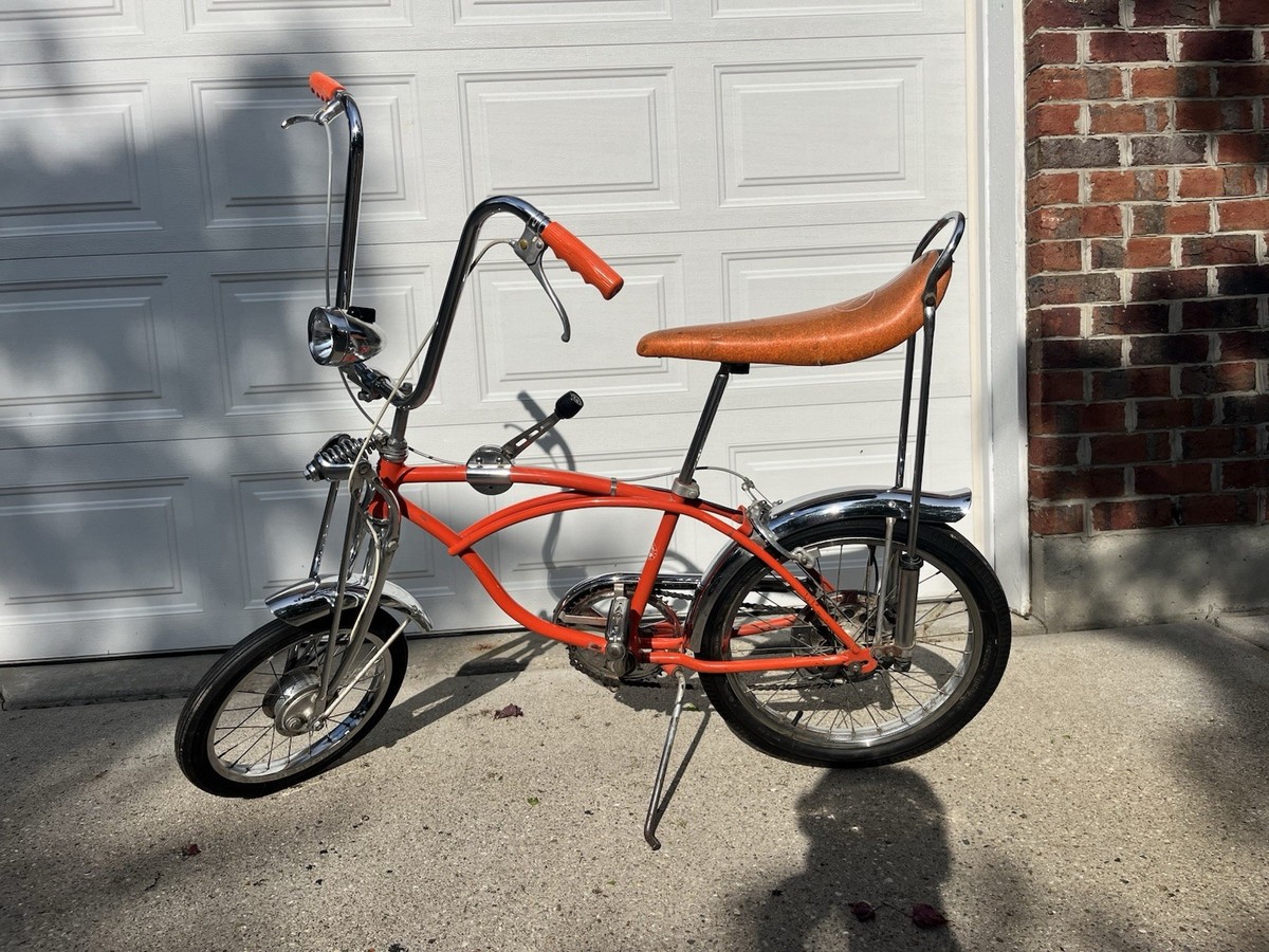 1968 Schwinn Orange Krate Apple Krate Bike For Sale No Reserve
