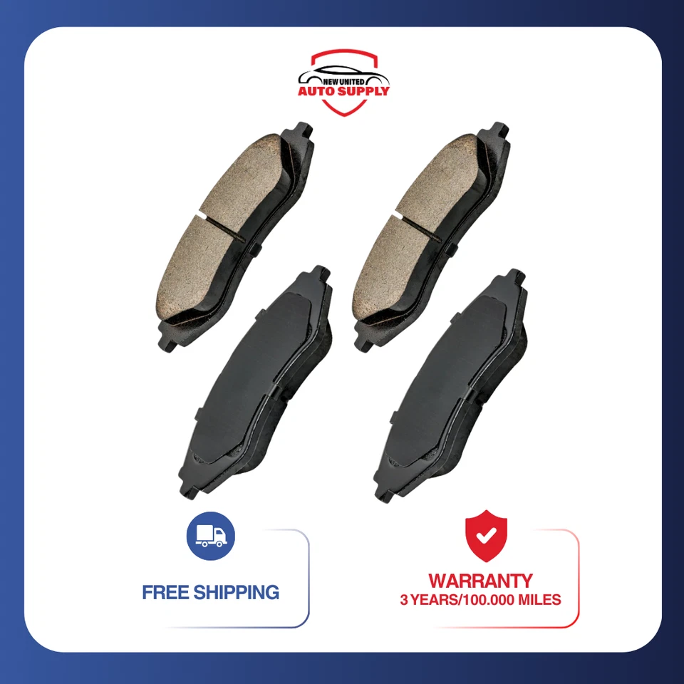 Juego de pastillas de freno delanteras de cerámica para Chevrolet Spark 2013-2015 Pontiac G3 2007-2010 Foto 2 de 4