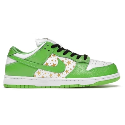 Nike SB Dunk Low Supreme Stars vert moyen (2021)