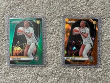 2024 Panini Prizm Angel Reese Orange Cracked Ice Green Prizm  Rookie Cards #10