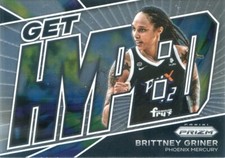 2022 Panini Prizm WNBA BRITTNEY GRINER #9 GET HYPED INSERT MERCURY