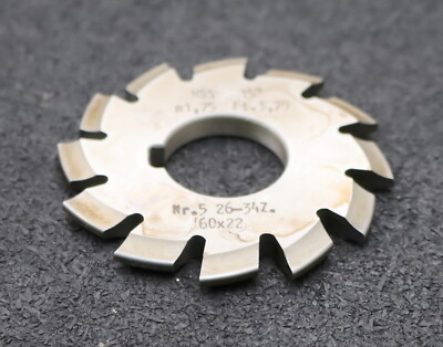 DOLD Zahnformfräser m= 1,75mm No. 5 für Z= 26-34 EGW 15° gear profile cutter