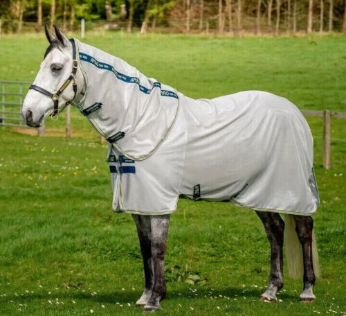Horseware Amigo Bug Rug UV Sun Reflecting Fly/Midge/Insect Protection 5'6"-7'0" - Picture 3 of 16