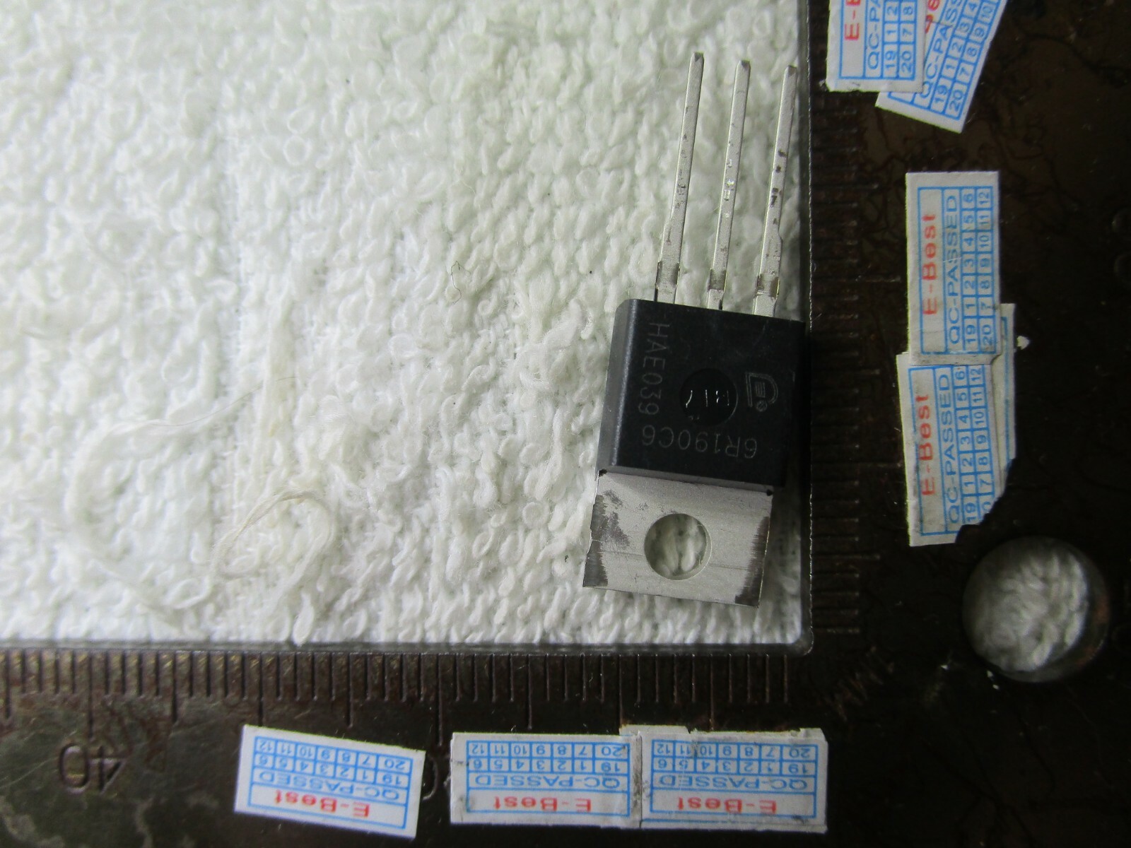 3pcs GR190C6 6RI90C6 6R19OC6 6R190CG 6R190C6 IPP60R190C6 TO220-3 ...