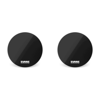 Evans MX1 Marching Bass Drumhead - 24 inch (2-Pack)