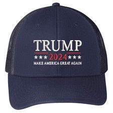 Trump 2024 Make America Great Again Snapback Navy/Navy