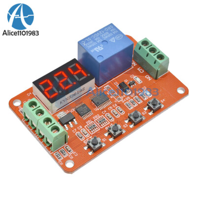 DC5/12/24V DVB01 Digital Display Voltage Measurement Discharge Comparator 0-100V