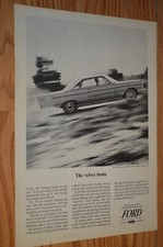 1965 Ford Galaxie 500 Xl 427 Original Advertisement Print Ad 65