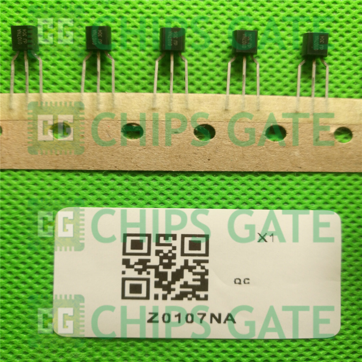 Lot De 5 Transistors Z0107NA (Z0107) - Boîtier TO92 - Pour Réparation électronique - Neufs