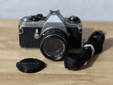Pentax ME Super Film Camera SMC Pentax M 50mm F/1.7 Lens From Japan