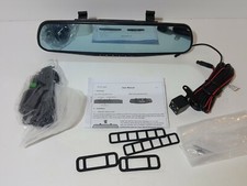 Car DVR Rear view Mirror Video Recorder 4.3" inch Car Camera Dual lens Cam night